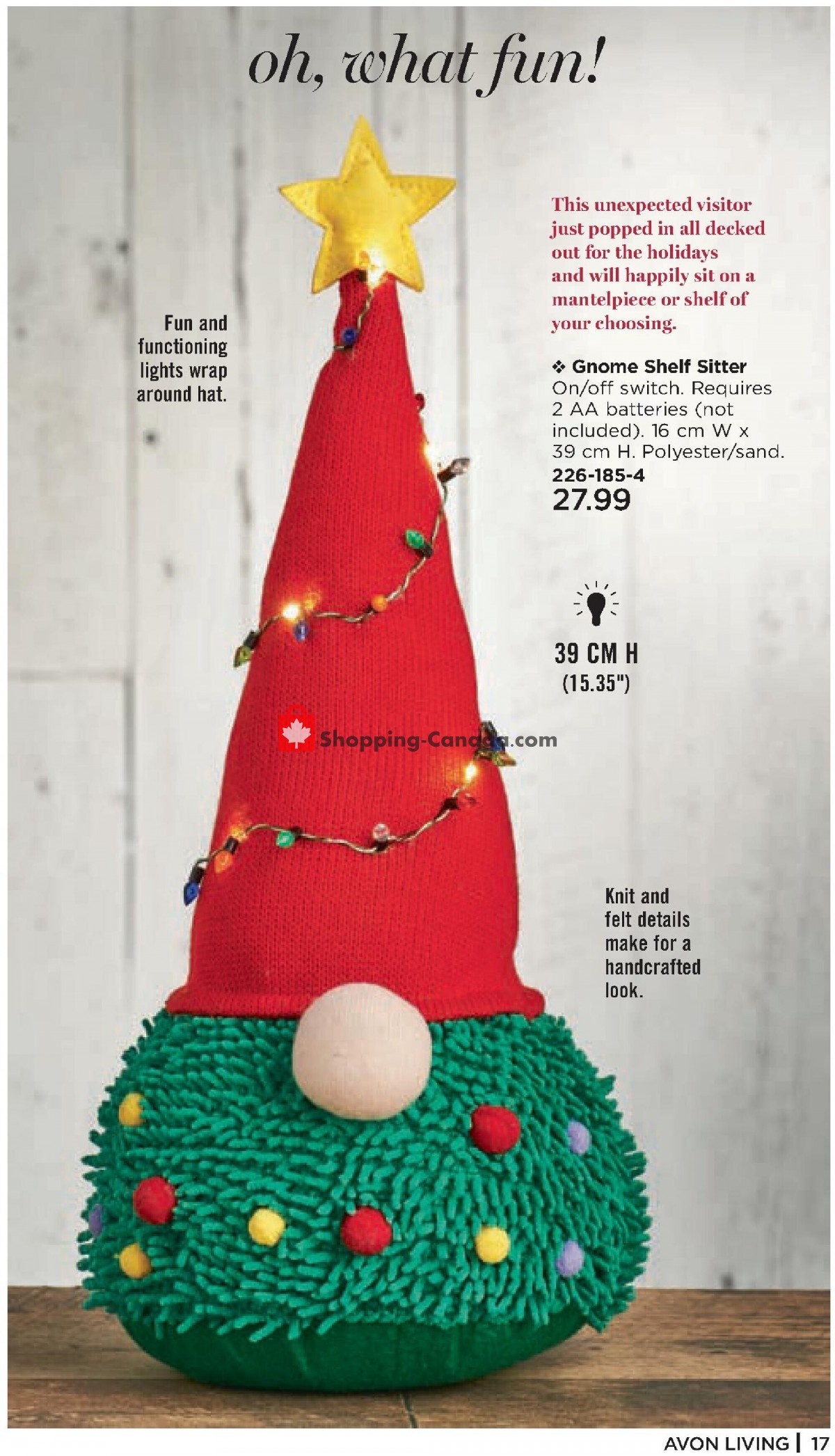 Avon flyer from Wednesday November 1, 2023 to Sunday December 31, 2023 - page 17