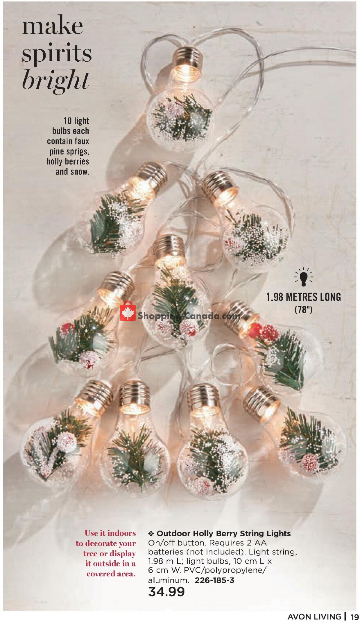 Avon flyer from Wednesday November 1, 2023 to Sunday December 31, 2023 - page 19