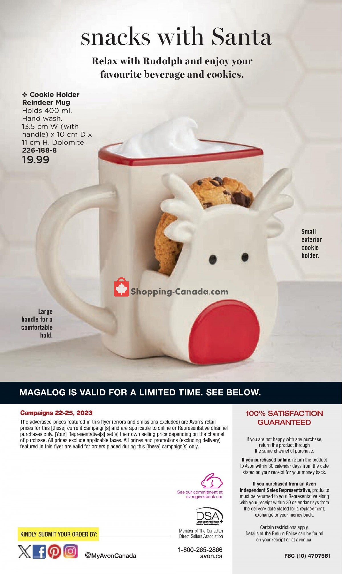 Avon flyer from Wednesday November 1, 2023 to Sunday December 31, 2023 - page 36