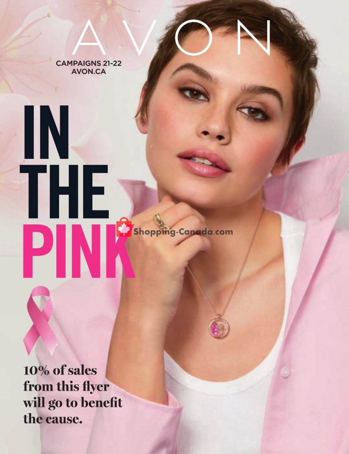 Avon Canada, flyer (In The Pink) October 1 October 31, 2022