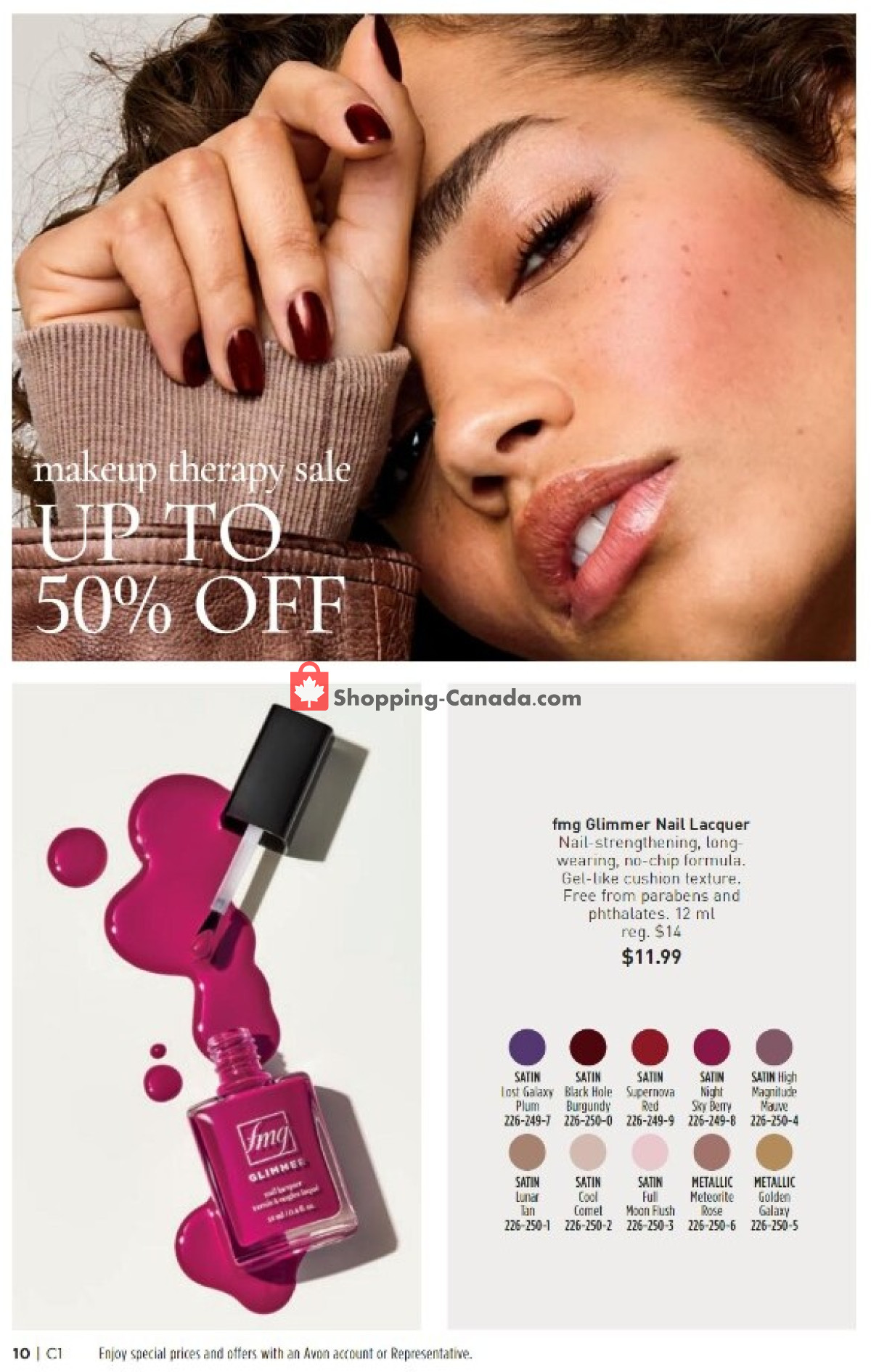 Avon flyer from Monday January 1, 2024 to Wednesday January 31, 2024 - page 10