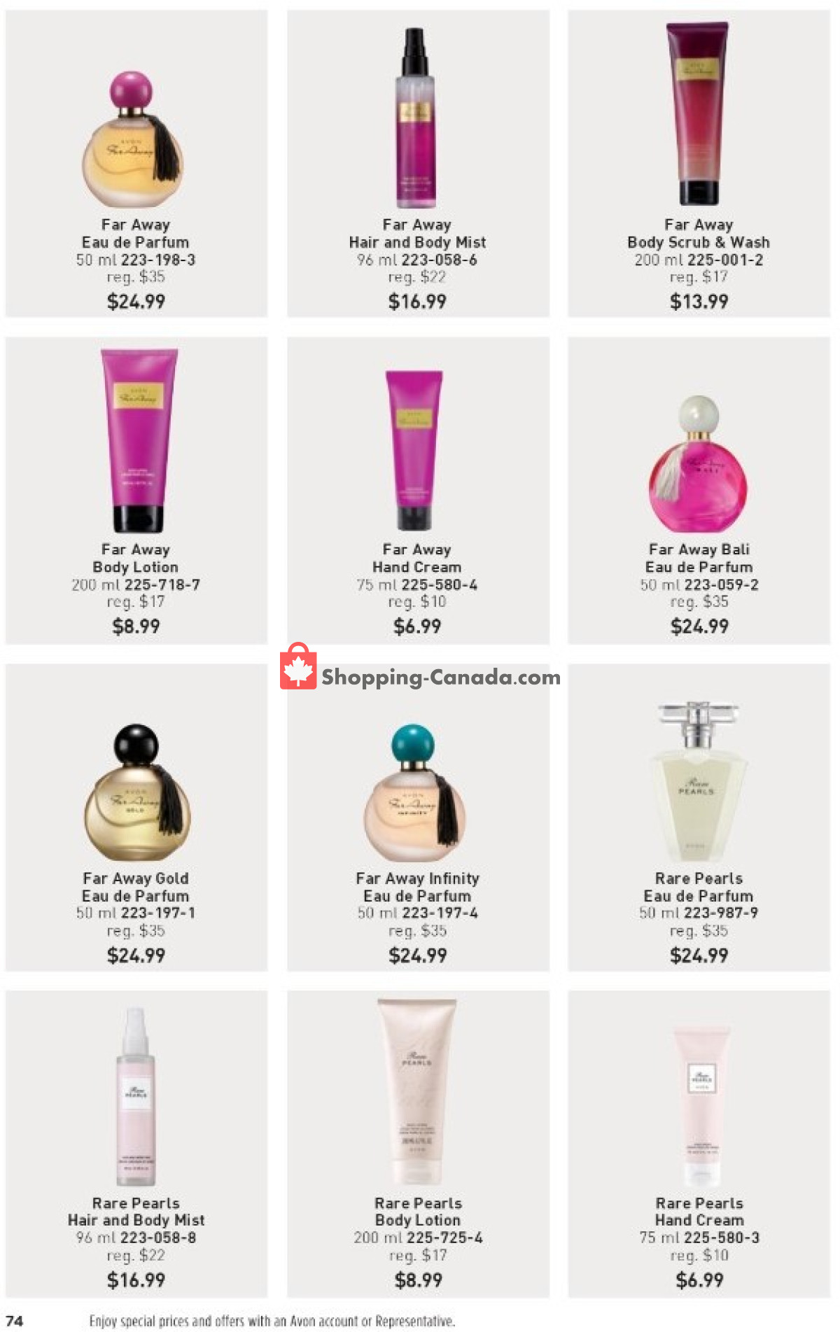 Avon flyer from Monday January 1, 2024 to Wednesday January 31, 2024 - page 72