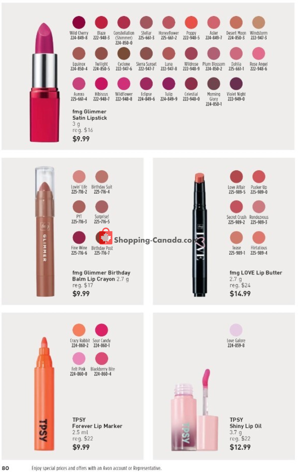 Avon flyer from Monday January 1, 2024 to Wednesday January 31, 2024 - page 78