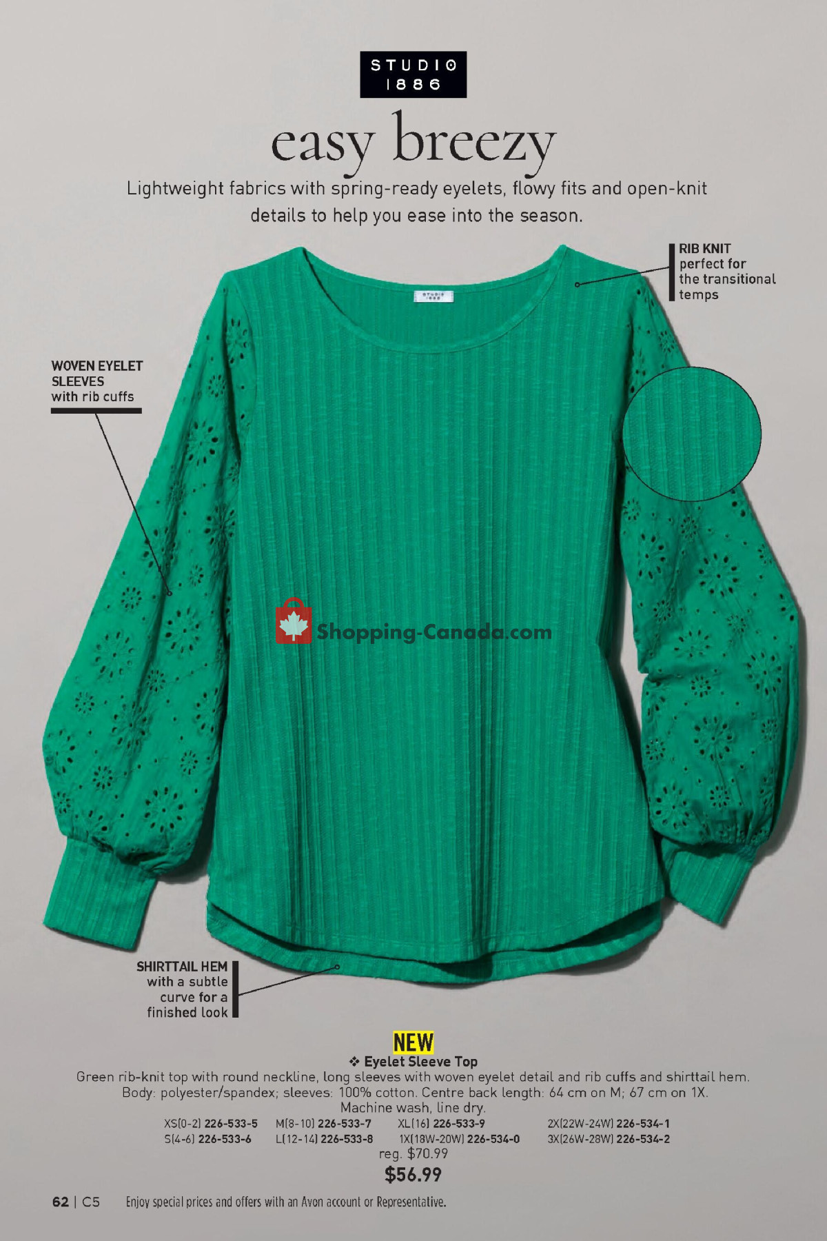 Avon flyer from Friday March 1, 2024 to Sunday March 31, 2024 - page 62