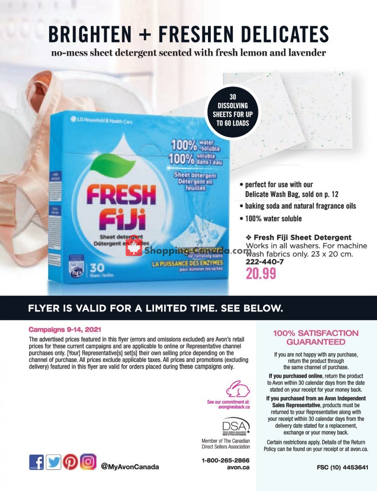 Avon flyer from Thursday April 1, 2021 to Tuesday June 22, 2021 - page 16