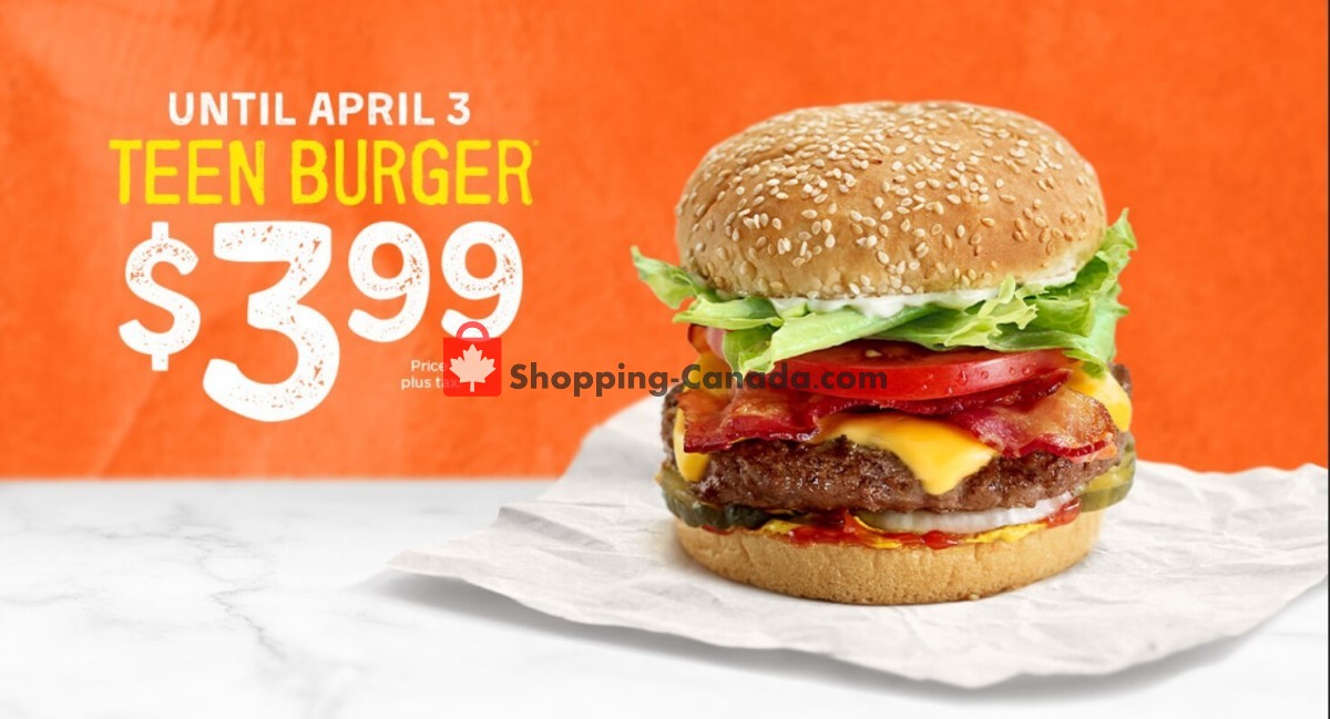 A&W flyer from Wednesday March 23, 2022 to Sunday April 3, 2022 - page 1