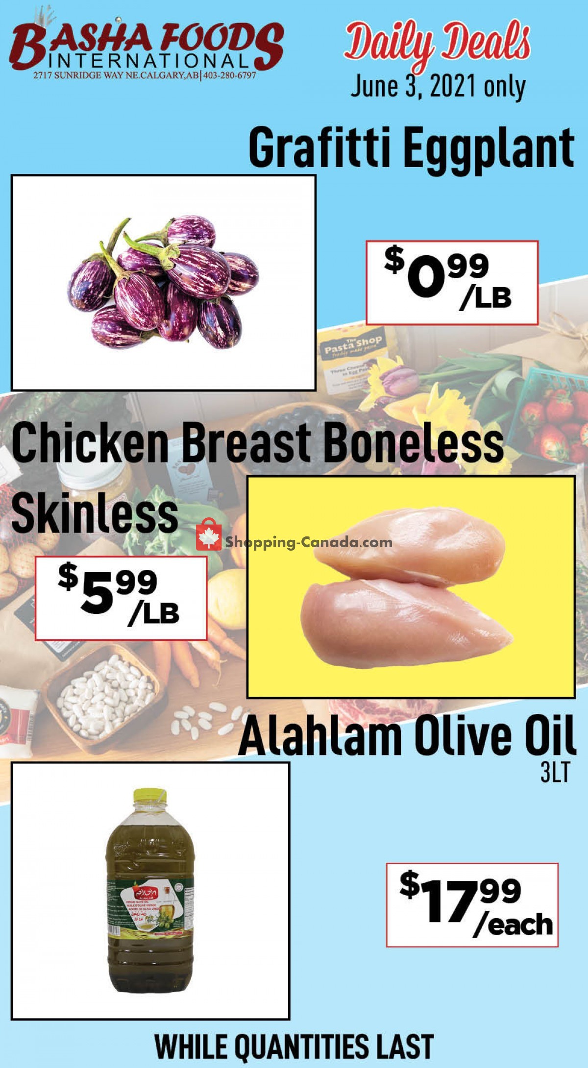 Basha Foods International flyer from Thursday June 3, 2021 to Thursday June 3, 2021 - page 1