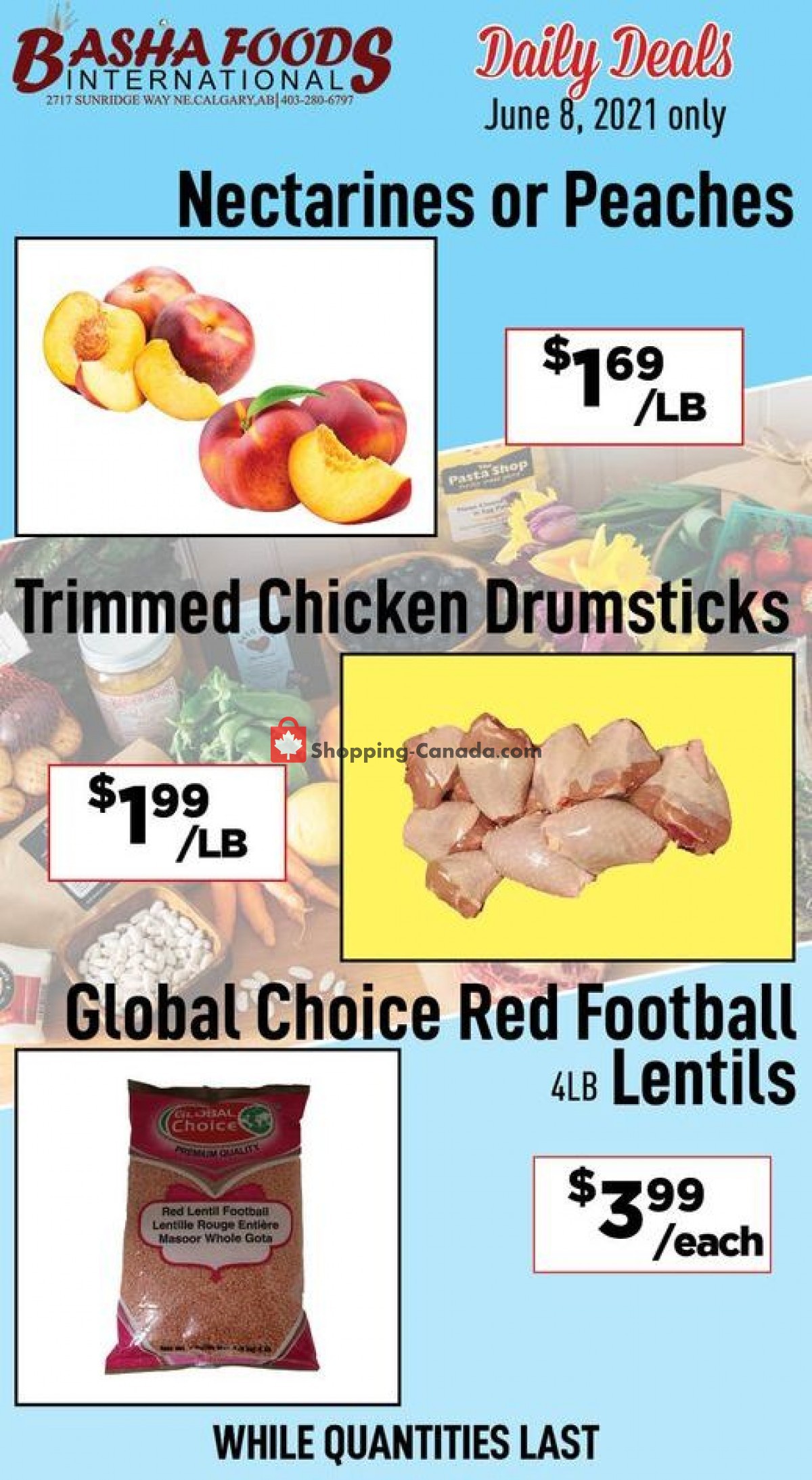 Basha Foods International flyer from Tuesday June 8, 2021 to Tuesday June 8, 2021 - page 1