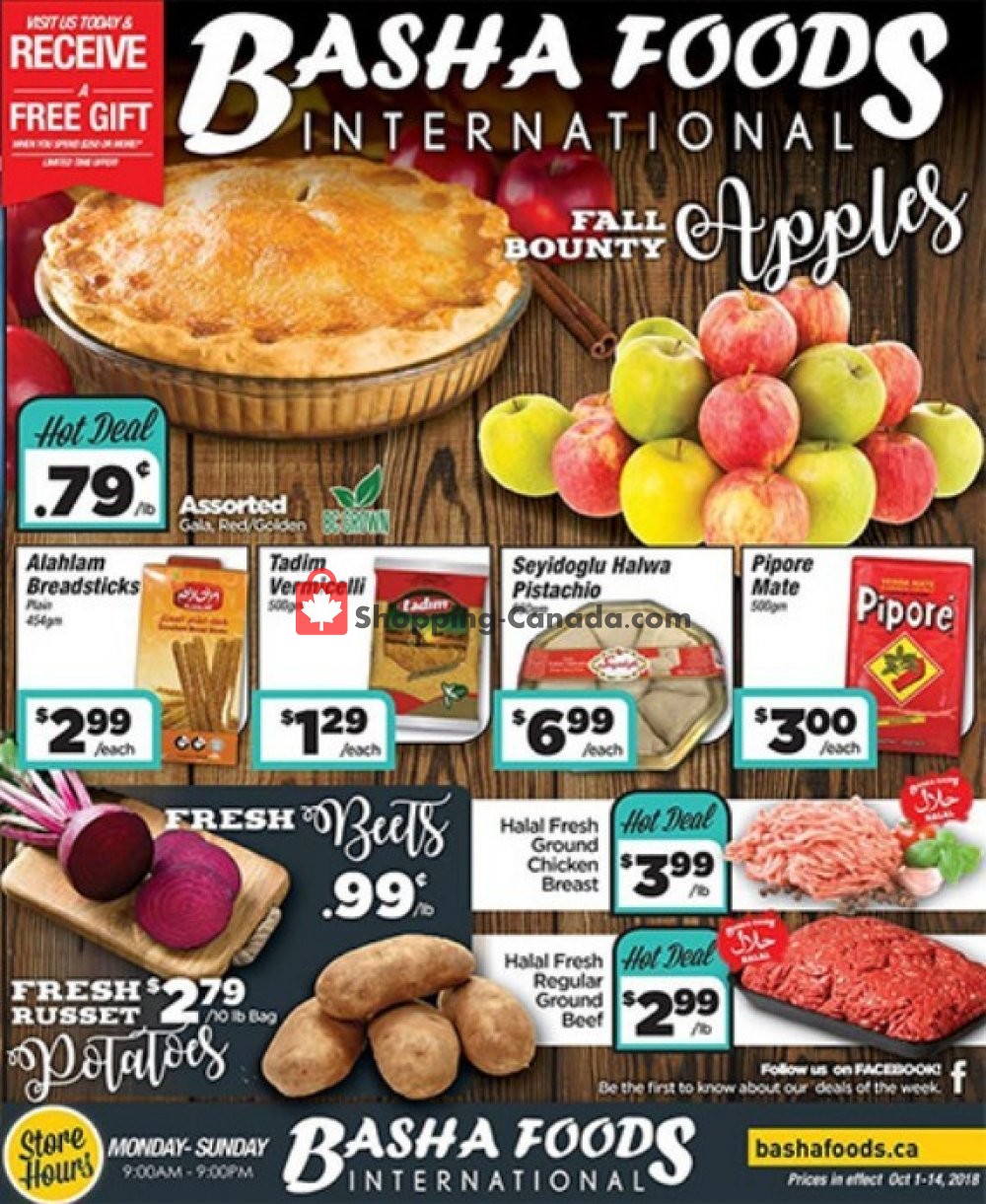 Basha Foods International flyer from Monday October 1, 2018 to Sunday October 14, 2018 - page 2