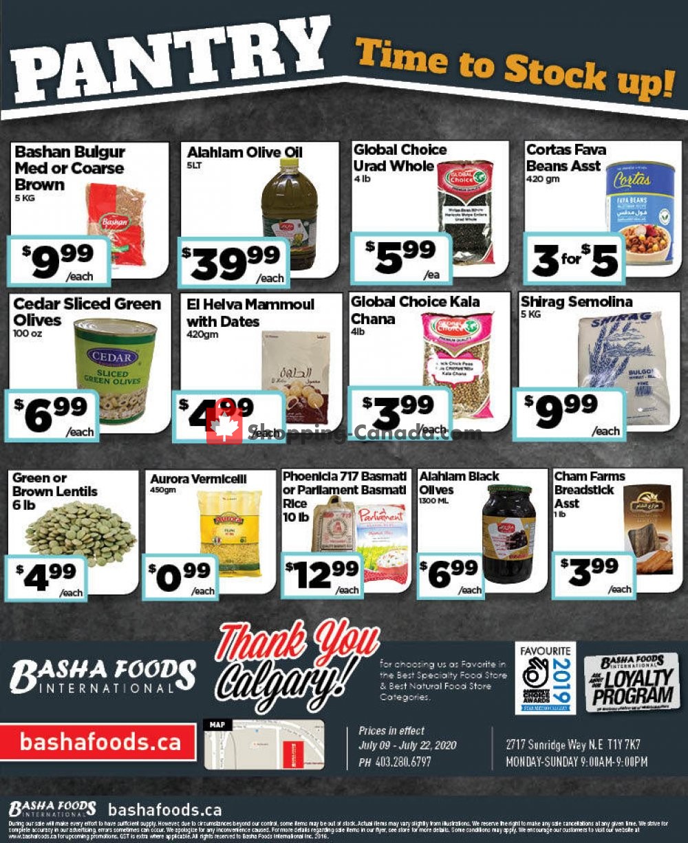 Basha Foods International flyer from Thursday July 9, 2020 to Wednesday July 22, 2020 - page 3