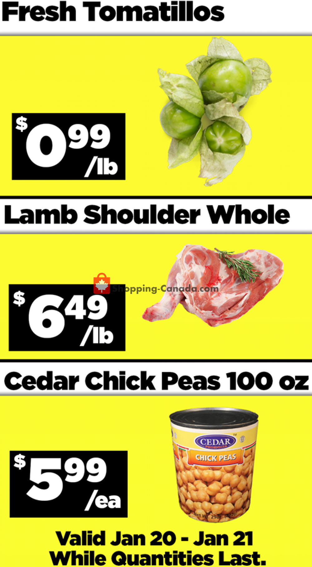 Basha Foods International flyer from Wednesday January 20, 2021 to Thursday January 21, 2021 - page 1
