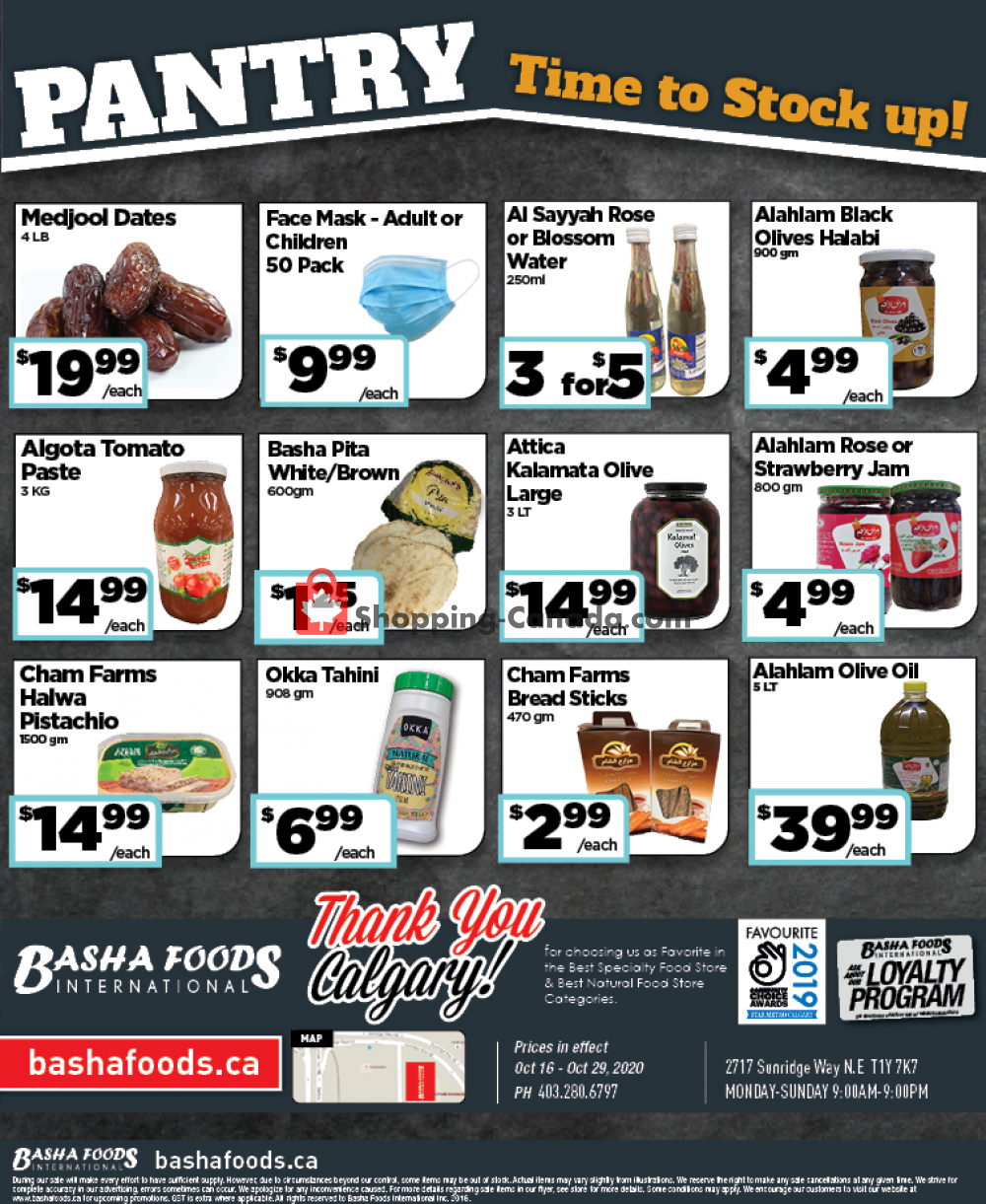 Basha Foods International flyer from Friday October 16, 2020 to Thursday October 29, 2020 - page 3