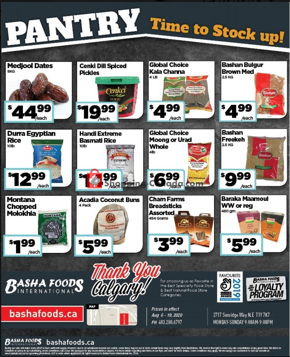Basha Foods International flyer from Thursday August 6, 2020 to Wednesday August 19, 2020 - page 3