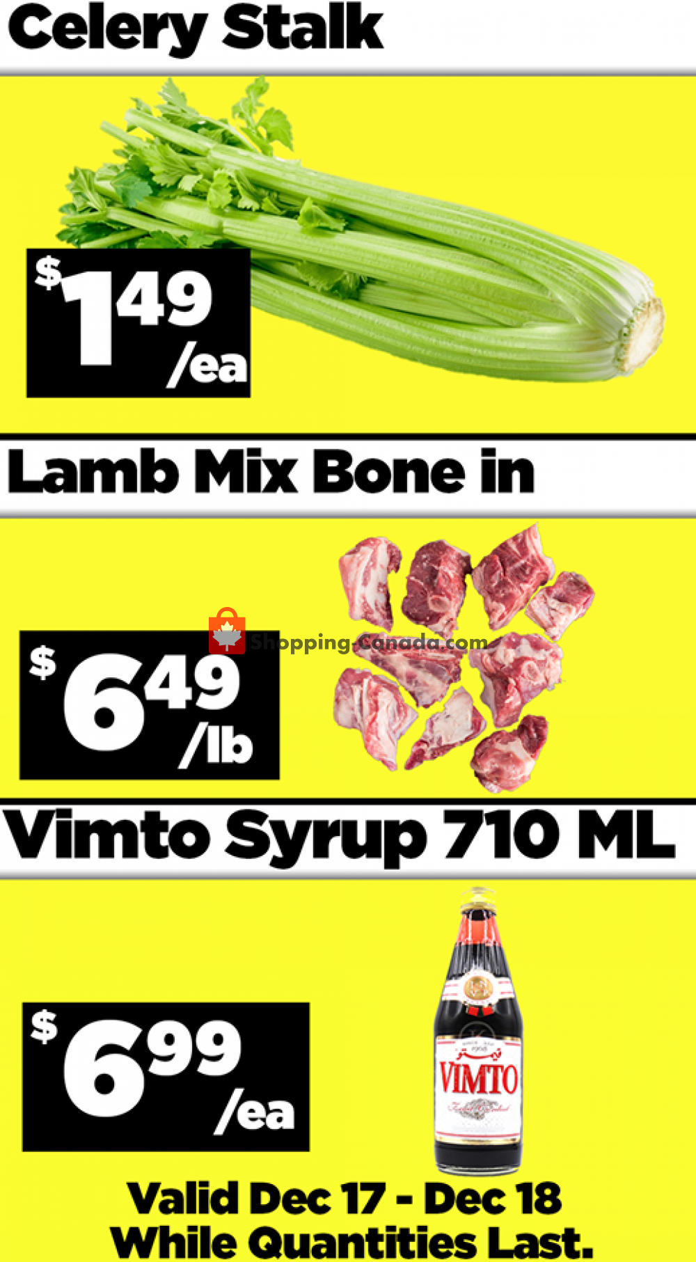 Basha Foods International flyer from Thursday December 17, 2020 to Friday December 18, 2020 - page 1