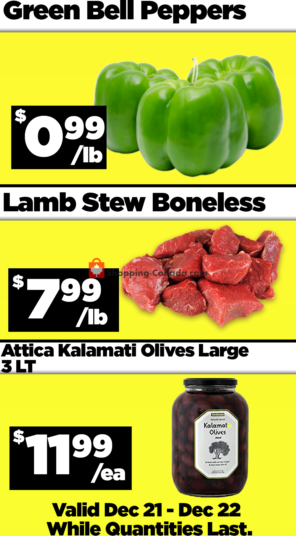 Basha Foods International flyer from Monday December 21, 2020 to Tuesday December 22, 2020 - page 1