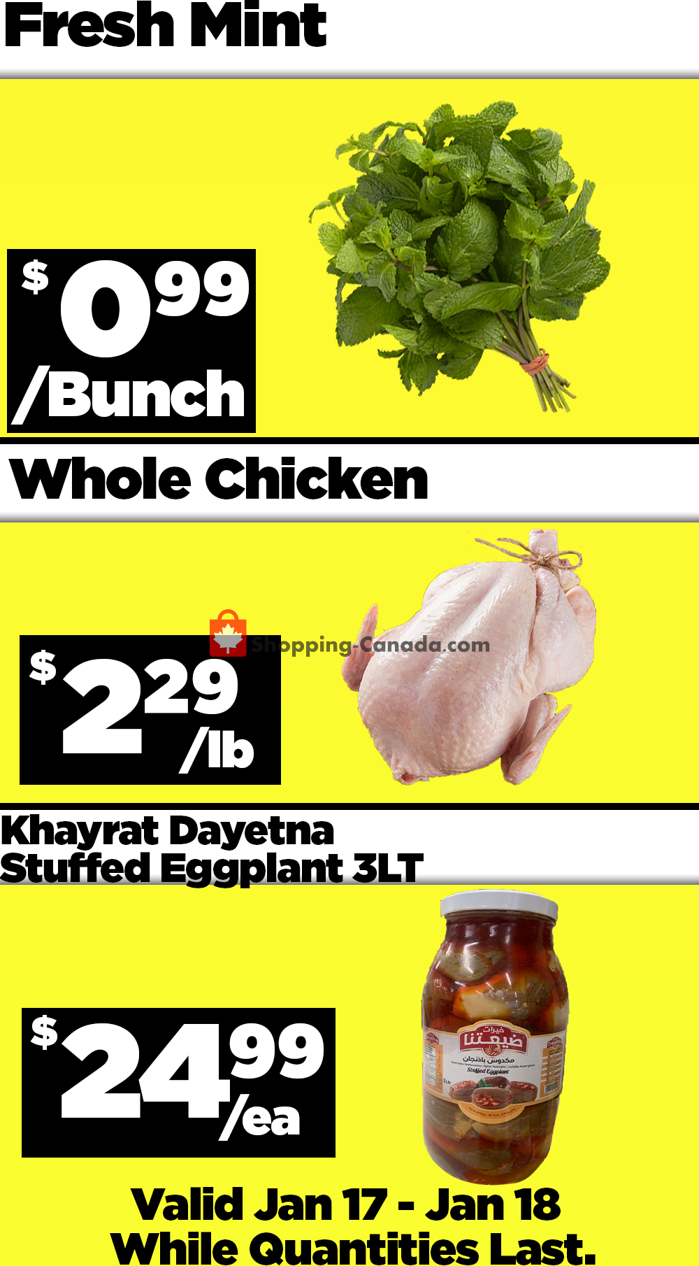 Basha Foods International flyer from Sunday January 17, 2021 to Monday January 18, 2021 - page 1