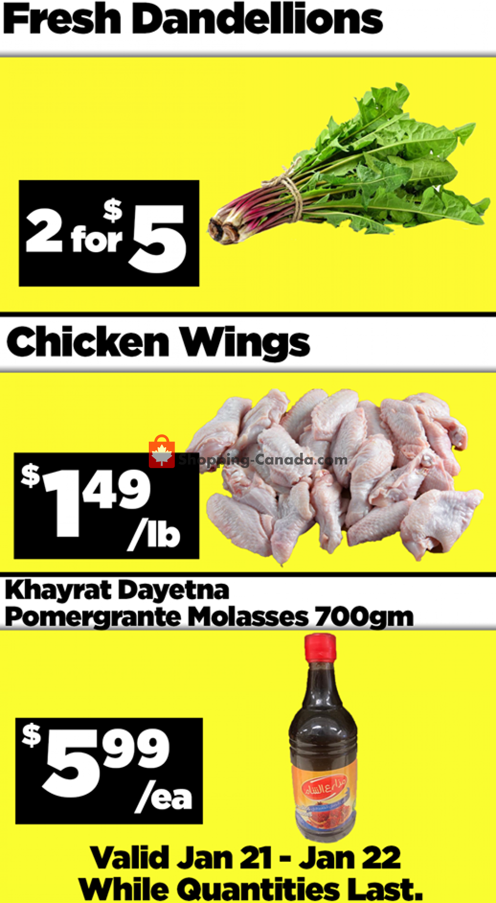 Basha Foods International flyer from Thursday January 21, 2021 to Friday January 22, 2021 - page 1