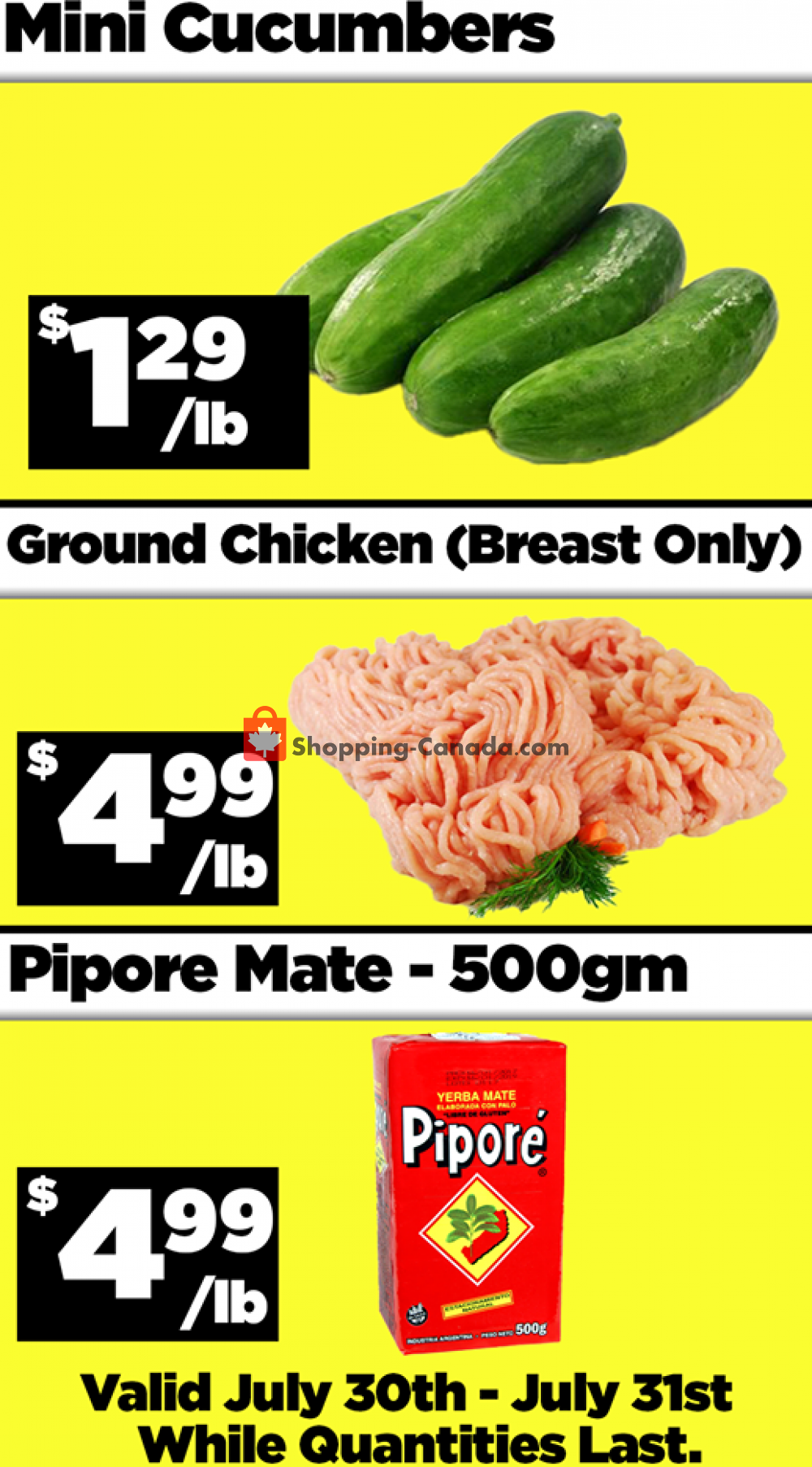 Basha Foods International flyer from Thursday July 30, 2020 to Friday July 31, 2020 - page 1