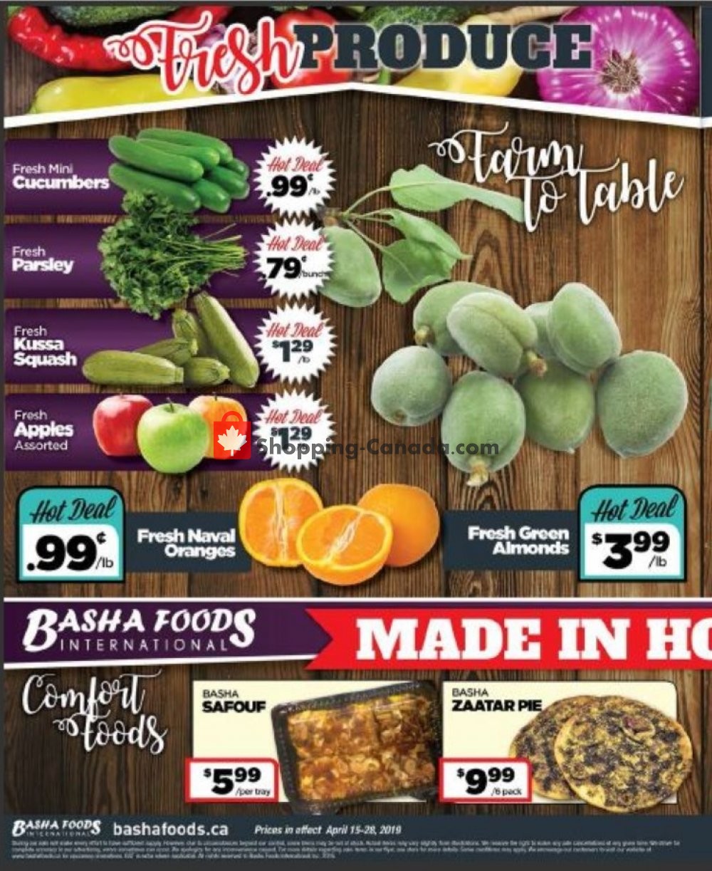 Basha Foods International flyer from Monday April 15, 2019 to Tuesday April 30, 2019 - page 3