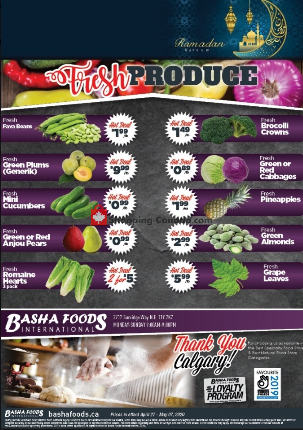 Basha Foods International flyer from Monday April 27, 2020 to Thursday May 7, 2020 - page 3