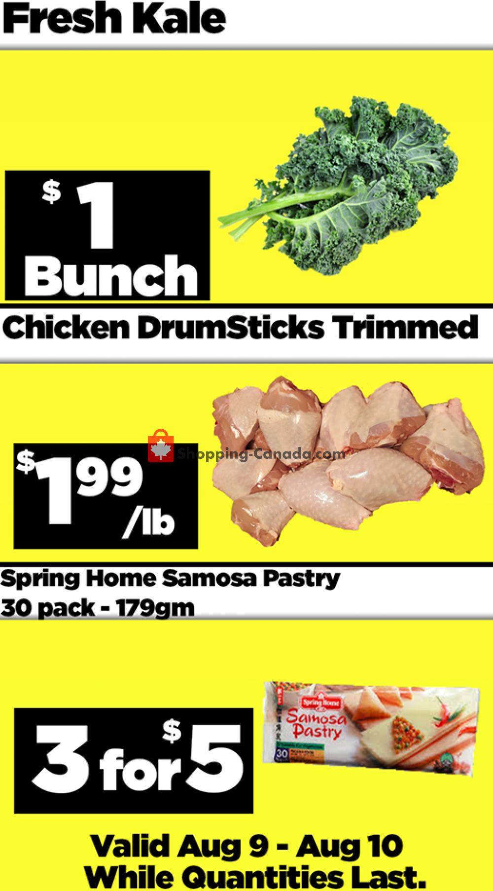 Basha Foods International flyer from Sunday August 9, 2020 to Monday August 10, 2020 - page 1