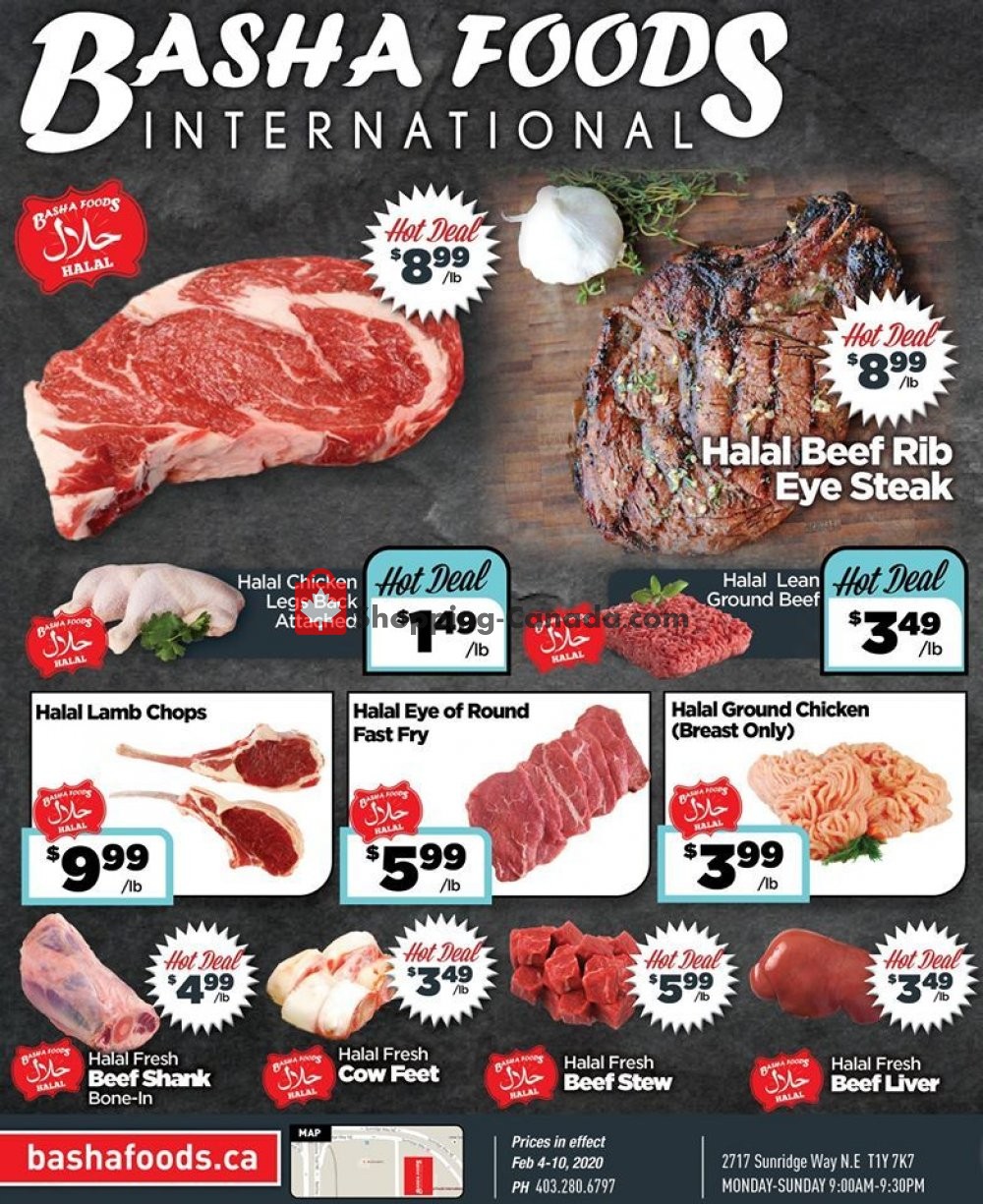 Basha Foods International flyer from Tuesday February 4, 2020 to Monday February 10, 2020 - page 1