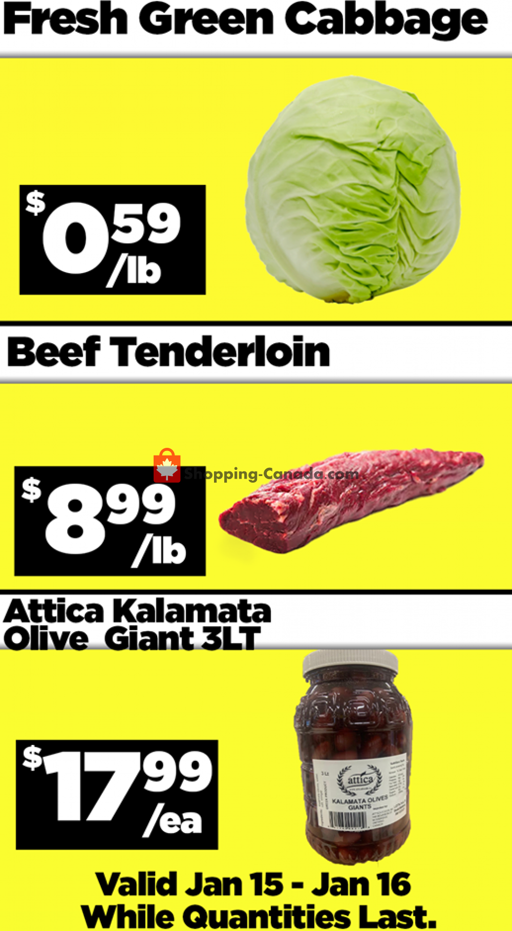 Basha Foods International flyer from Friday January 15, 2021 to Saturday January 16, 2021 - page 1