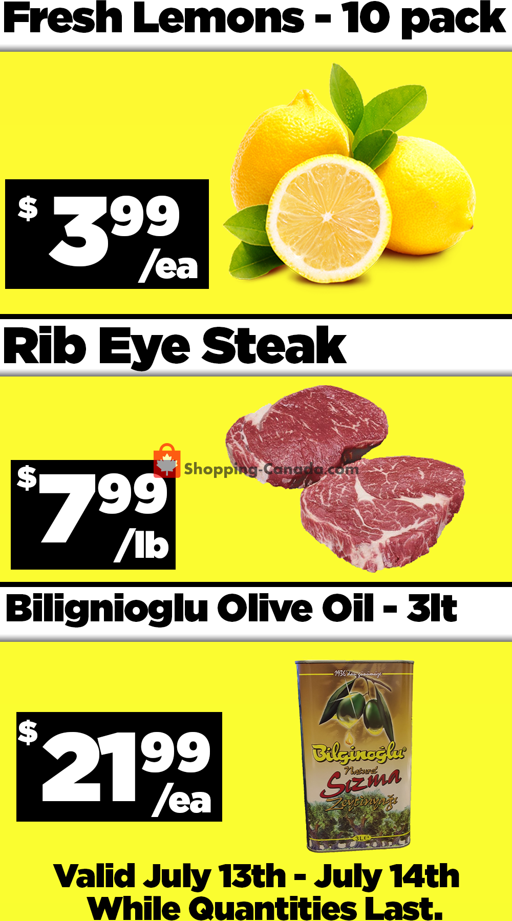 Basha Foods International flyer from Monday July 13, 2020 to Tuesday July 14, 2020 - page 1