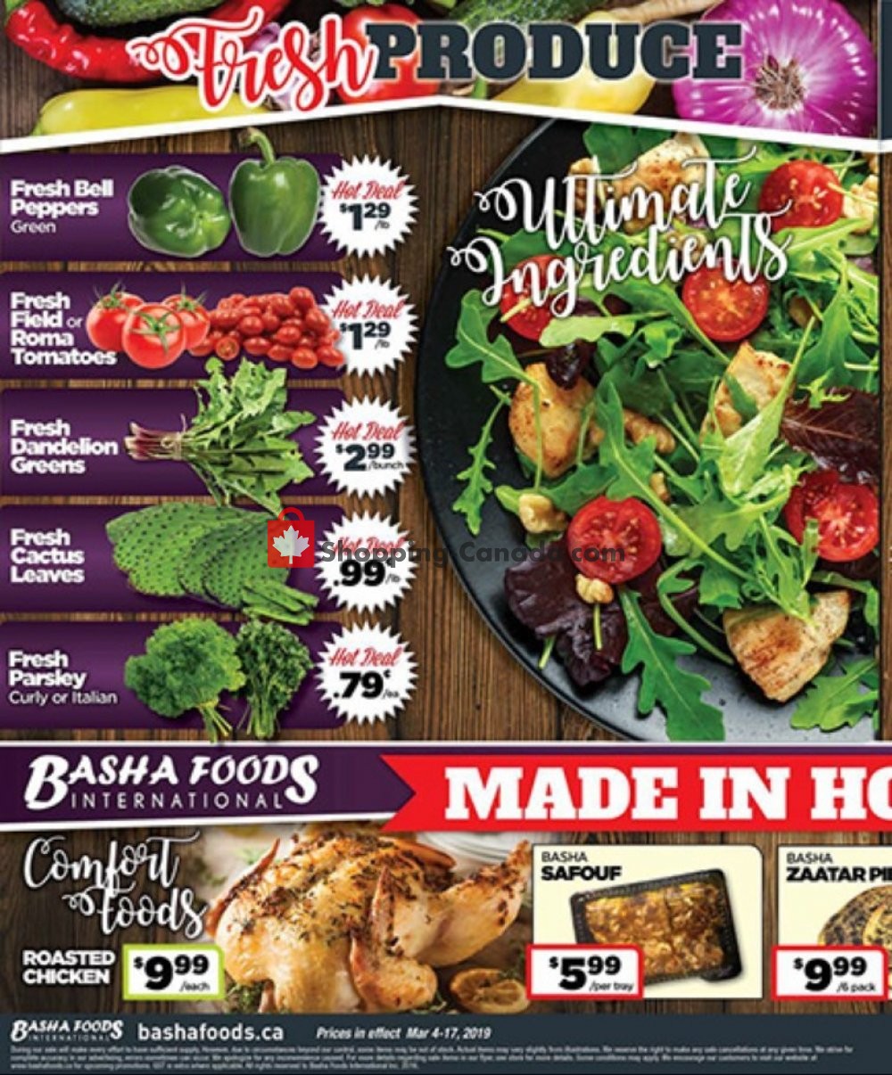 Basha Foods International flyer from Monday March 4, 2019 to Sunday March 17, 2019 - page 3