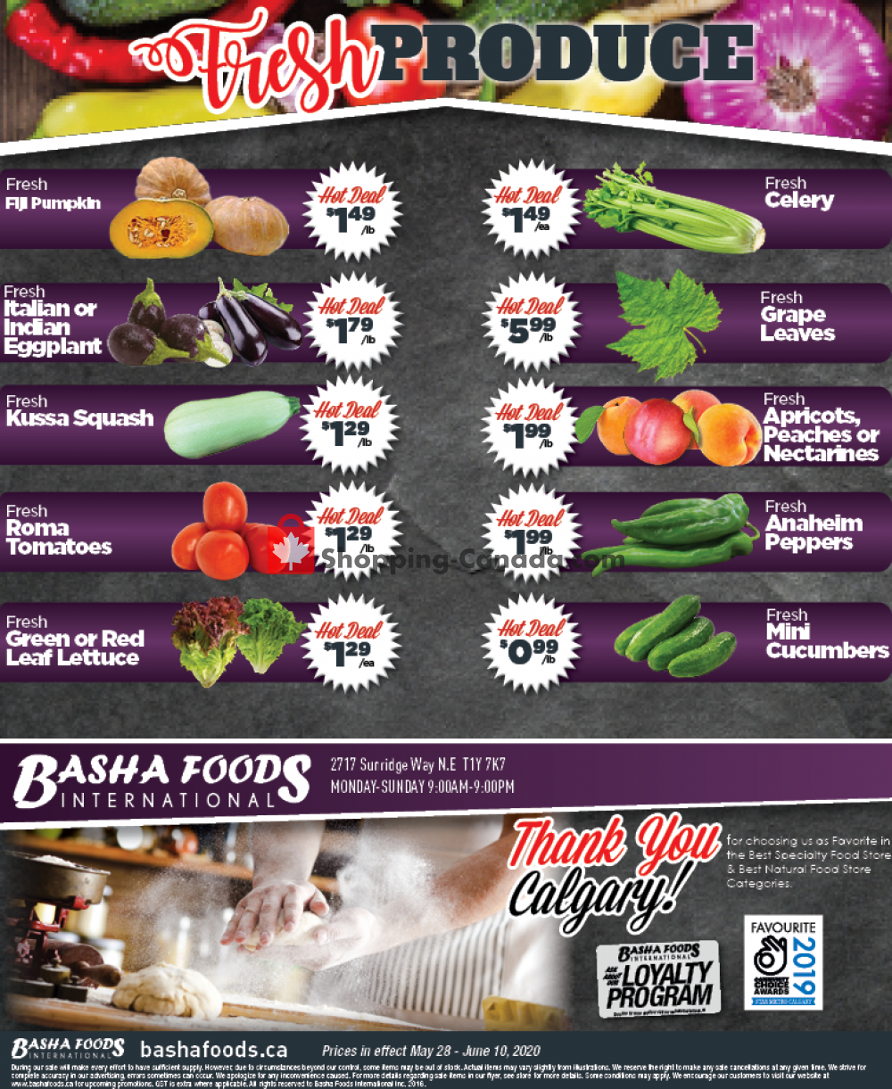 Basha Foods International flyer from Thursday May 28, 2020 to Wednesday June 10, 2020 - page 3