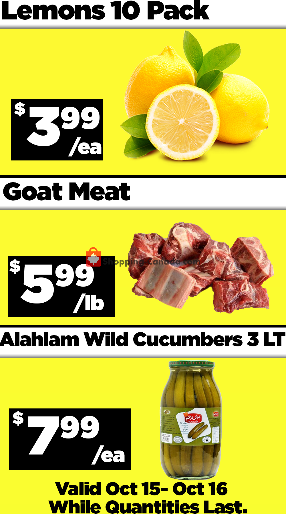 Basha Foods International flyer from Thursday October 15, 2020 to Friday October 16, 2020 - page 1
