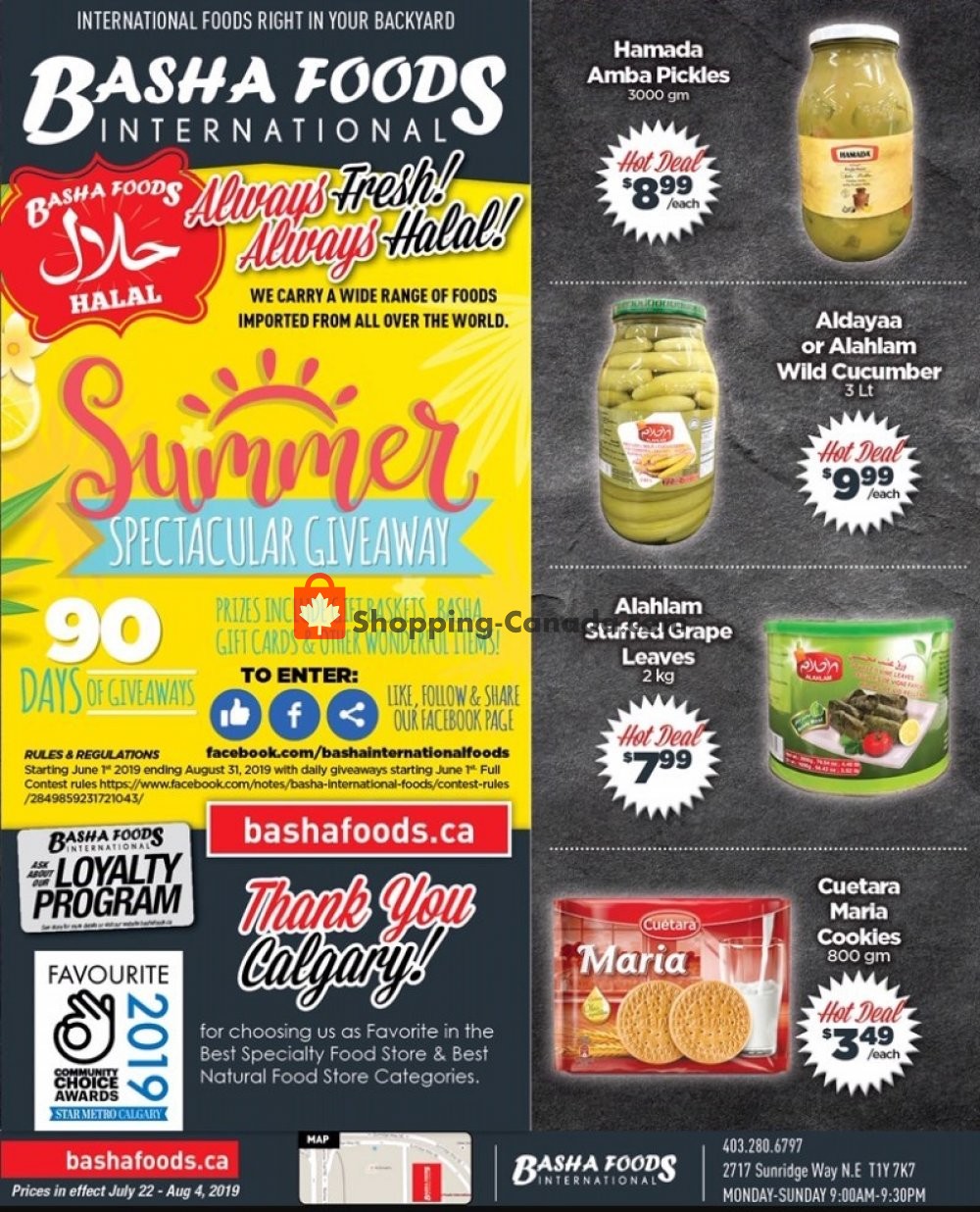 Basha Foods International flyer from Monday July 22, 2019 to Sunday August 4, 2019 - page 2