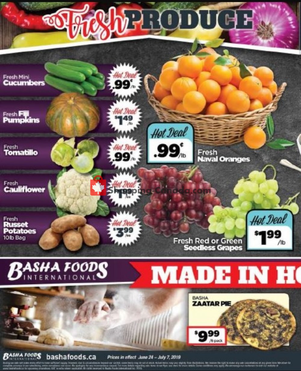 Basha Foods International flyer from Monday June 24, 2019 to Sunday July 7, 2019 - page 3