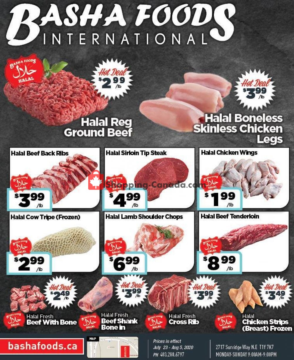 Basha Foods International flyer from Thursday July 23, 2020 to Wednesday August 5, 2020 - page 3