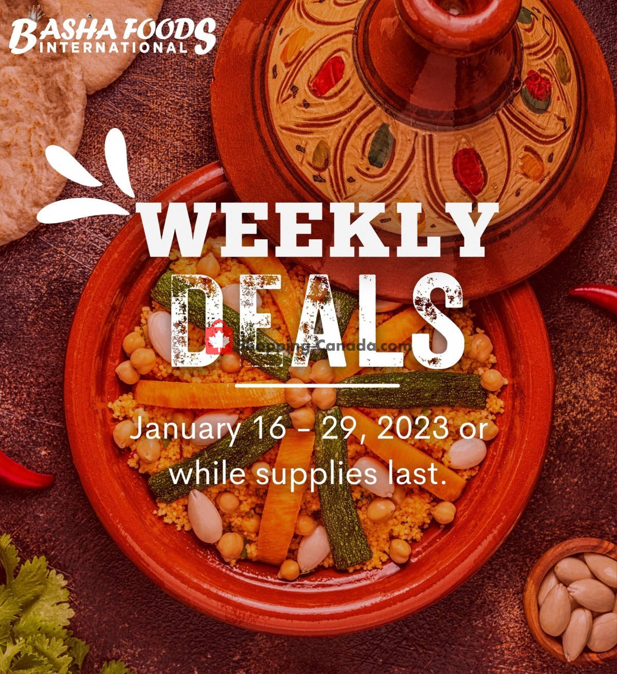 Basha Foods International flyer from Monday January 16, 2023 to Sunday January 29, 2023 - page 1