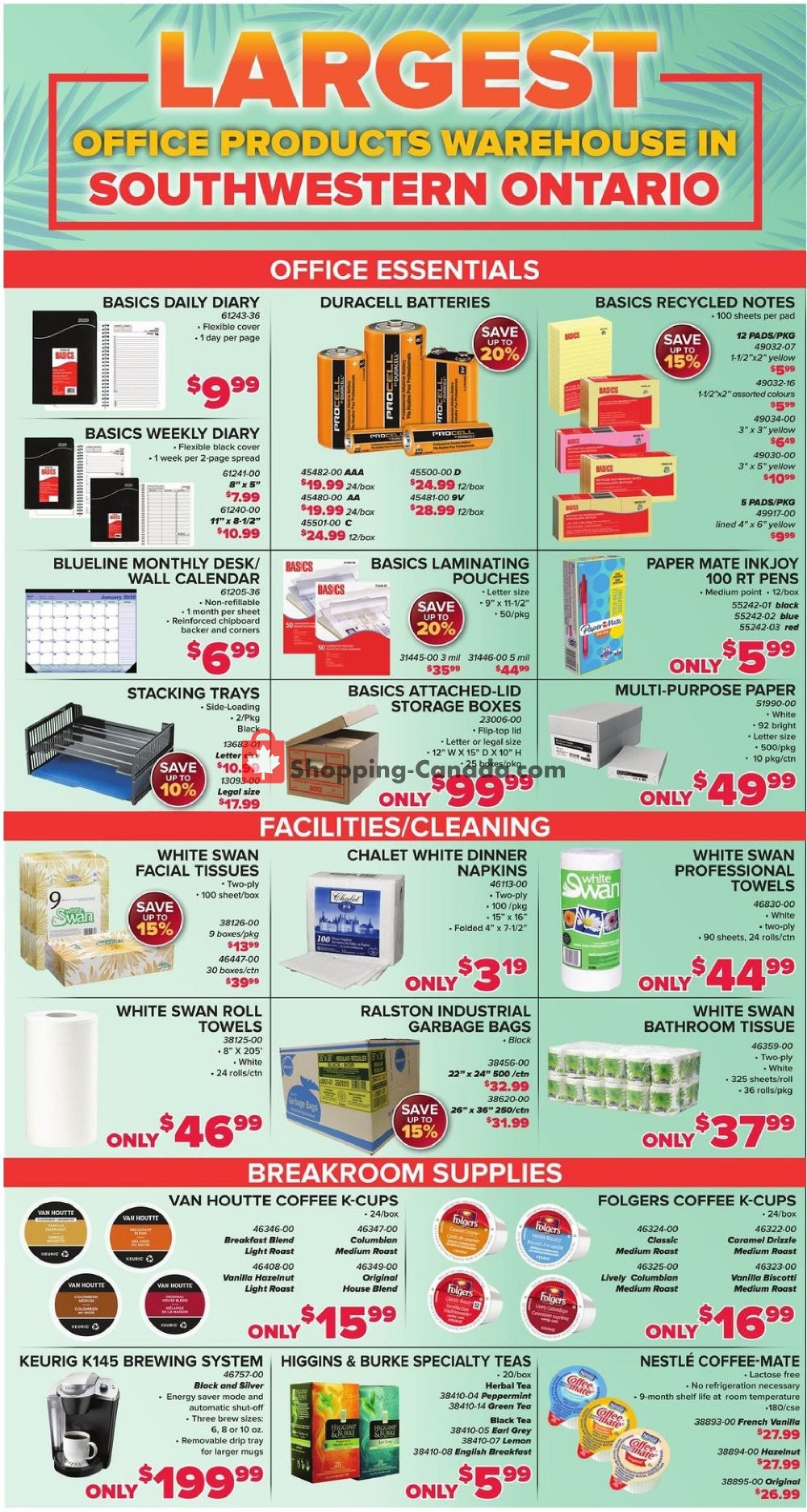 Basics Office Products flyer from Wednesday August 7, 2019 to Saturday August 31, 2019 - page 3