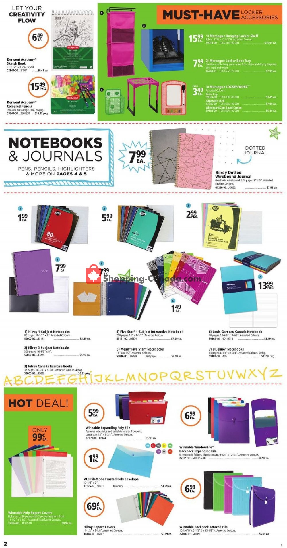 Basics Office Products flyer from Thursday August 1, 2019 to Saturday September 7, 2019 - page 2