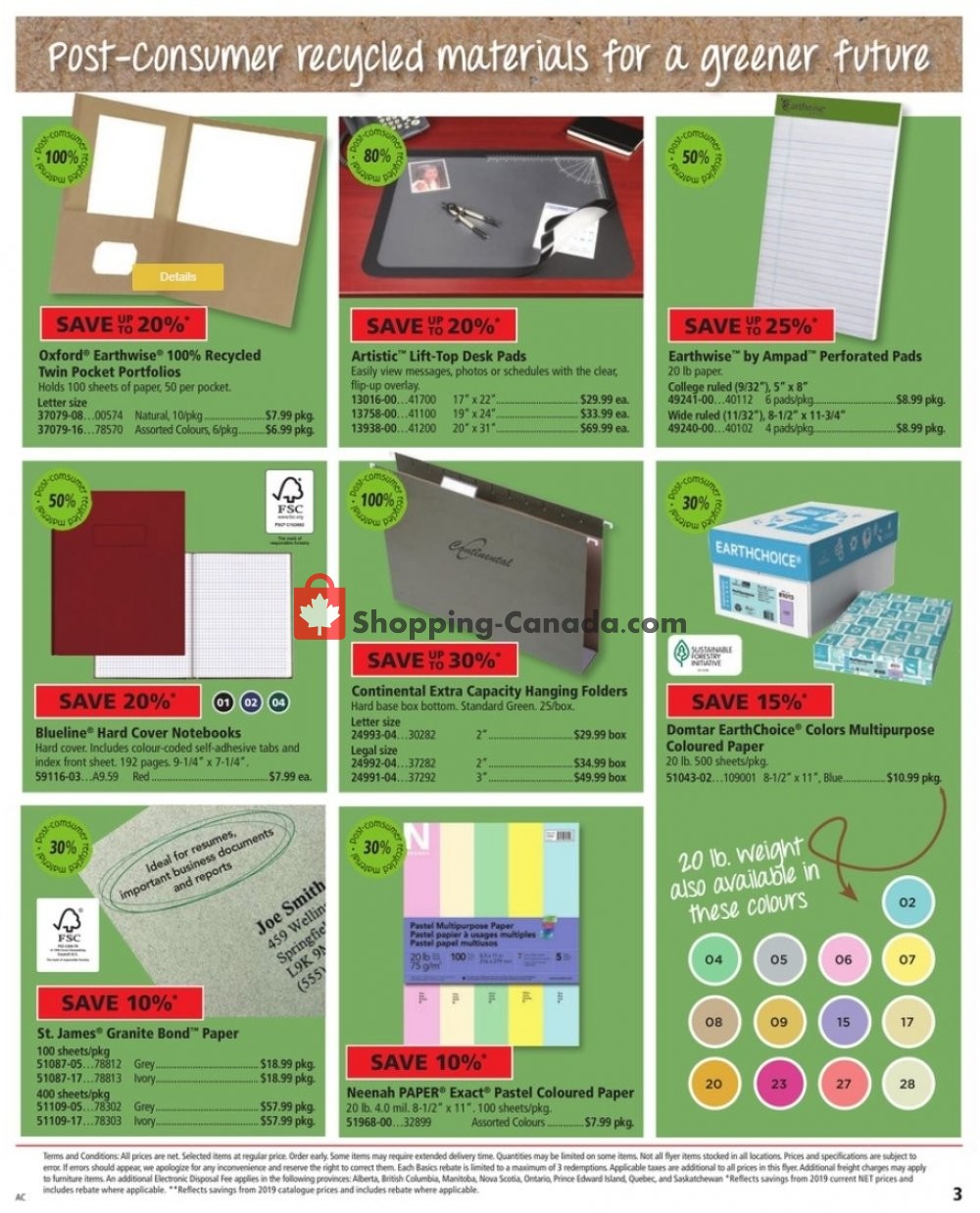 Basics Office Products flyer from Tuesday April 16, 2019 to Tuesday April 30, 2019 - page 3