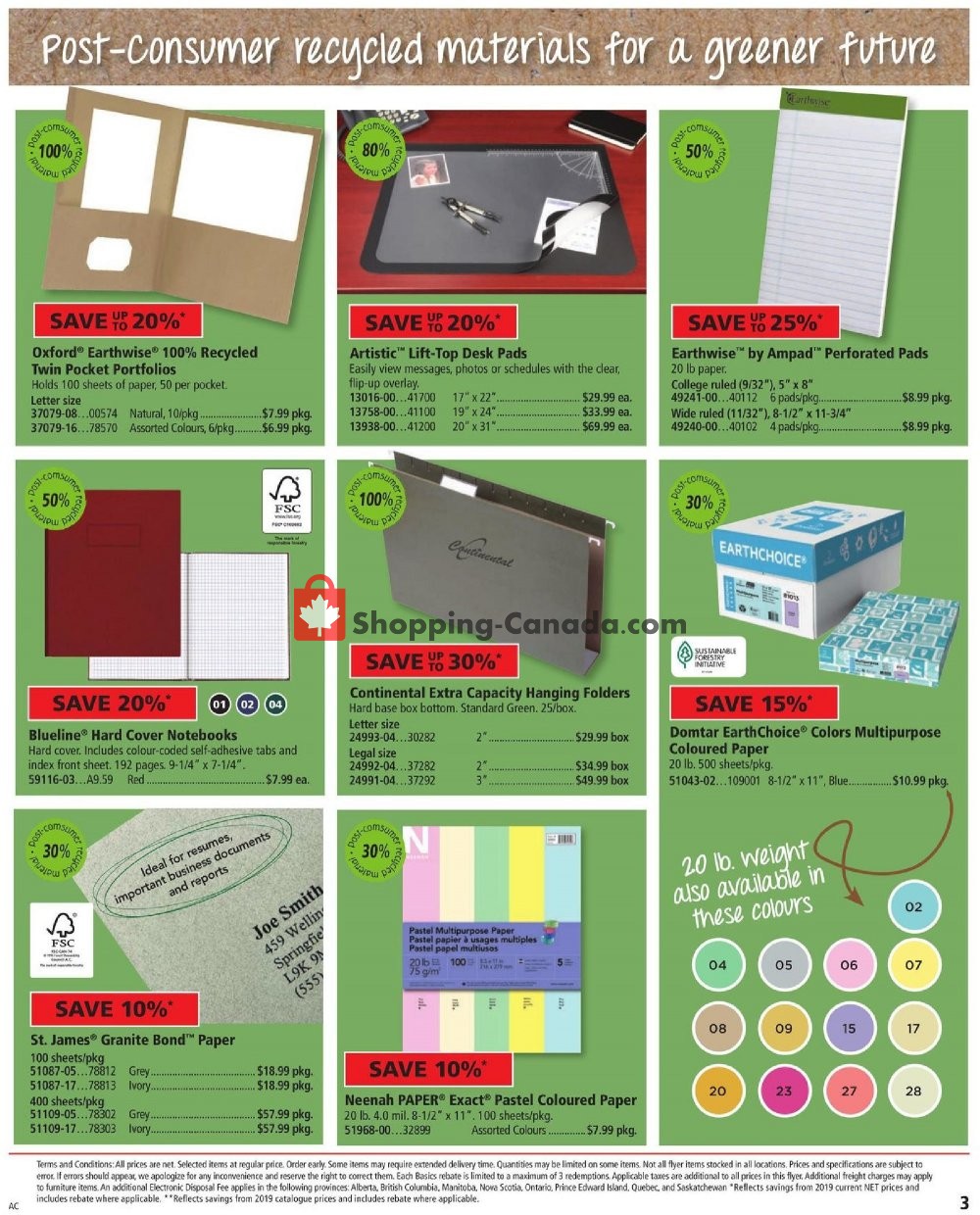 Basics Office Products flyer from Tuesday April 16, 2019 to Tuesday April 30, 2019 - page 3