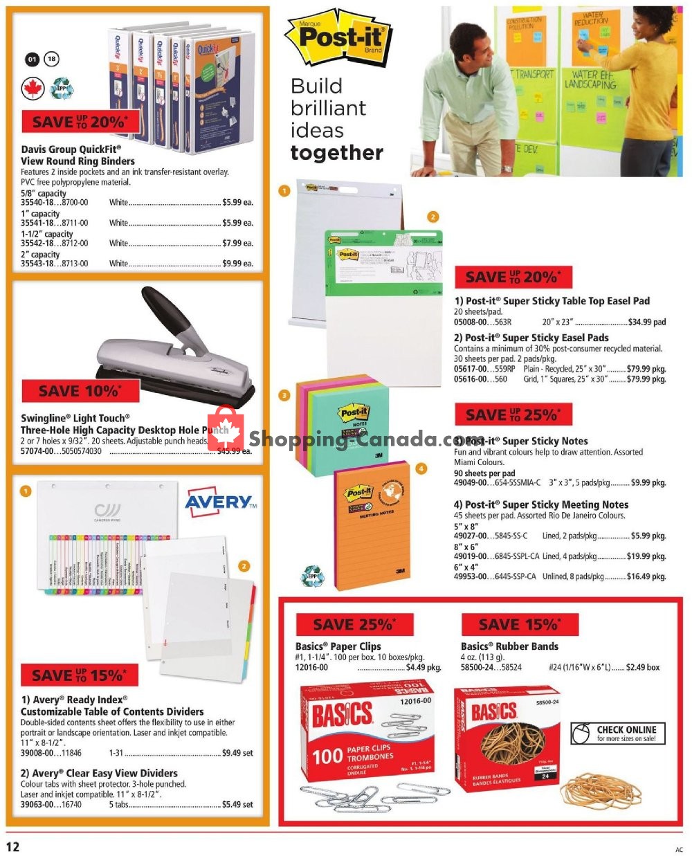 Basics Office Products flyer from Thursday August 1, 2019 to Thursday August 15, 2019 - page 12