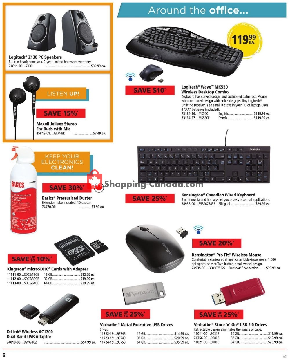 Basics Office Products flyer from Thursday August 1, 2019 to Thursday August 15, 2019 - page 6