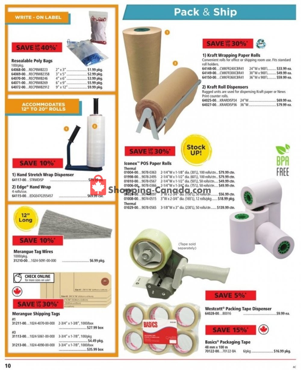 Basics Office Products flyer from Thursday August 1, 2019 to Thursday August 15, 2019 - page 10