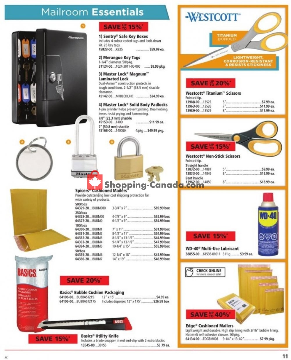 Basics Office Products flyer from Thursday August 1, 2019 to Thursday August 15, 2019 - page 11
