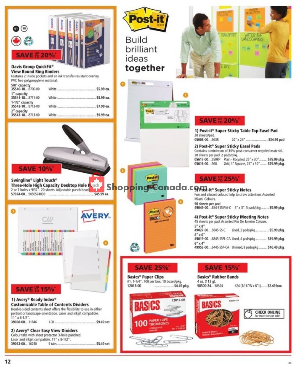 Basics Office Products flyer from Thursday August 1, 2019 to Thursday August 15, 2019 - page 12