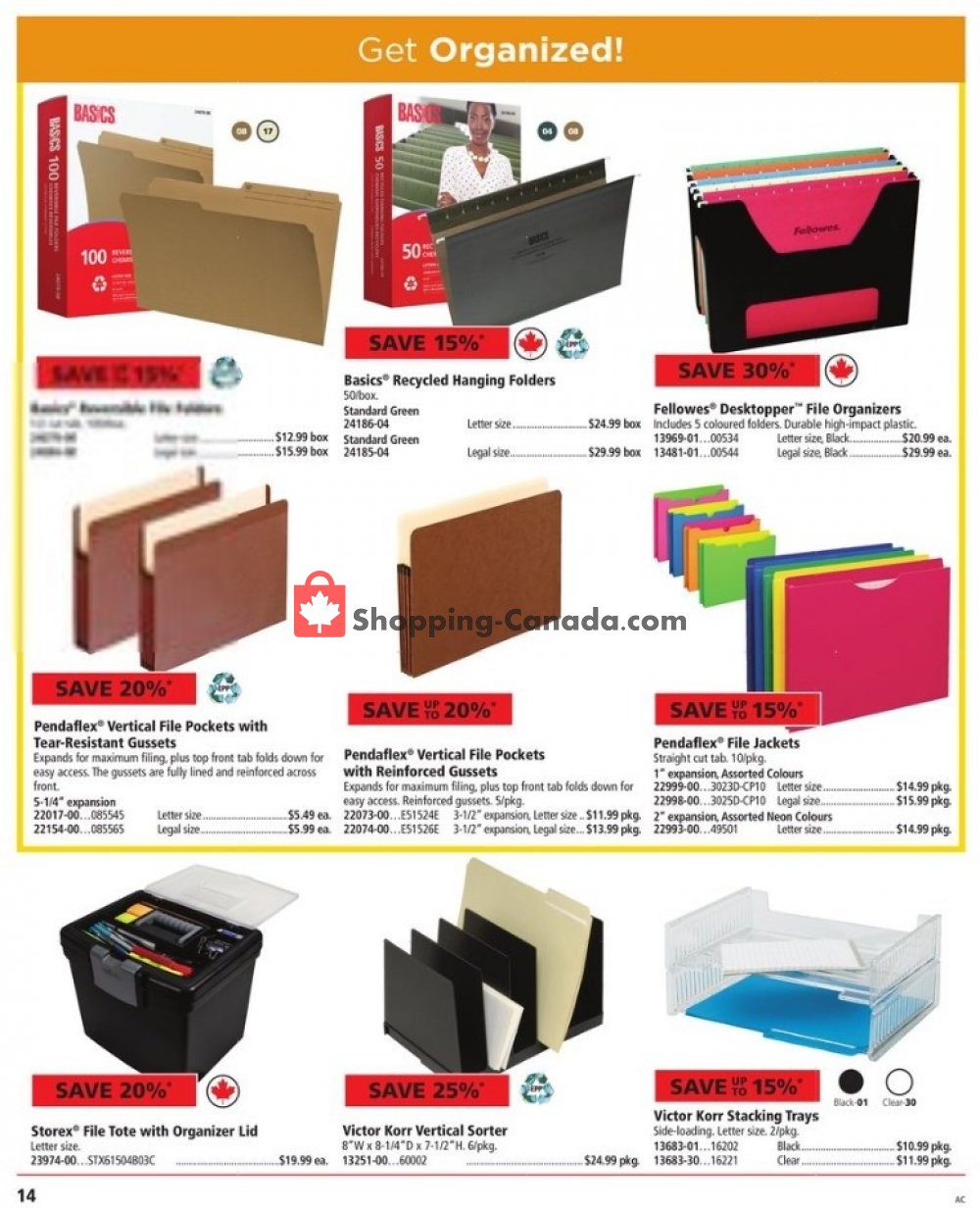 Basics Office Products flyer from Thursday August 1, 2019 to Thursday August 15, 2019 - page 14
