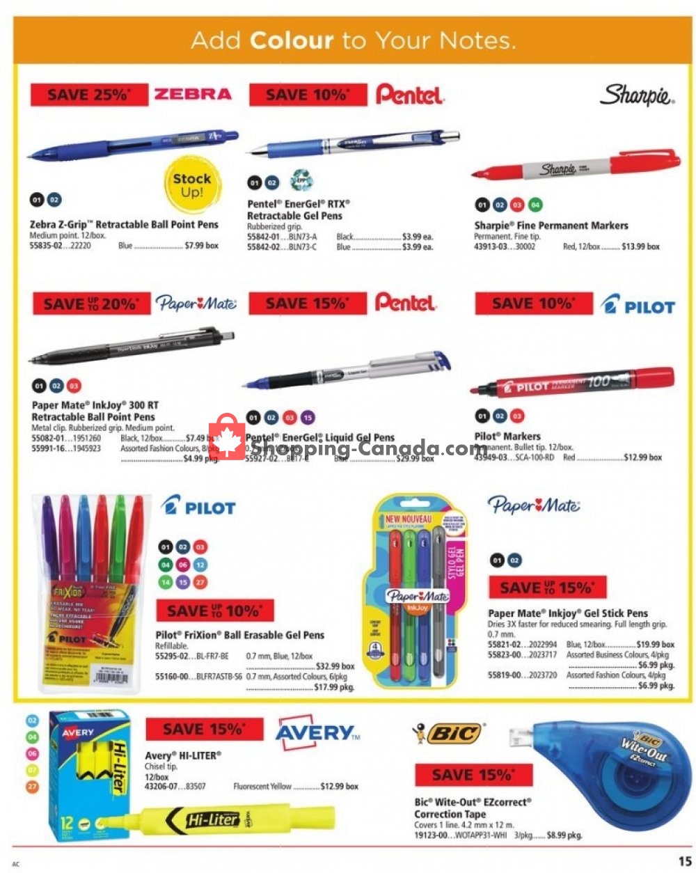 Basics Office Products flyer from Thursday August 1, 2019 to Thursday August 15, 2019 - page 15