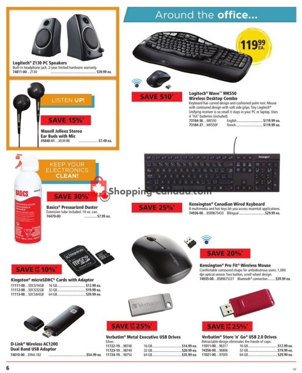 Basics Office Products flyer from Thursday August 1, 2019 to Thursday August 15, 2019 - page 6