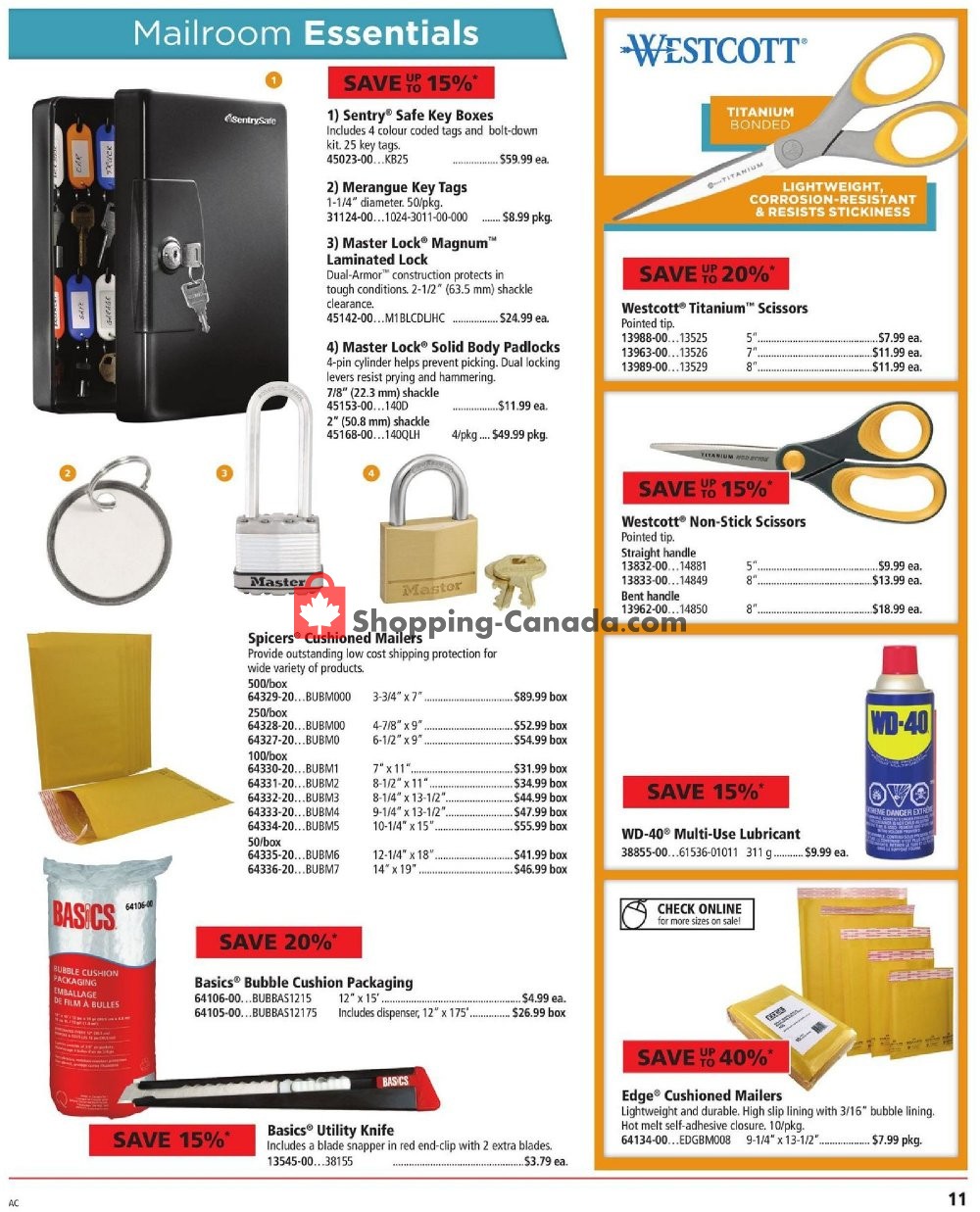 Basics Office Products flyer from Thursday August 1, 2019 to Thursday August 15, 2019 - page 11