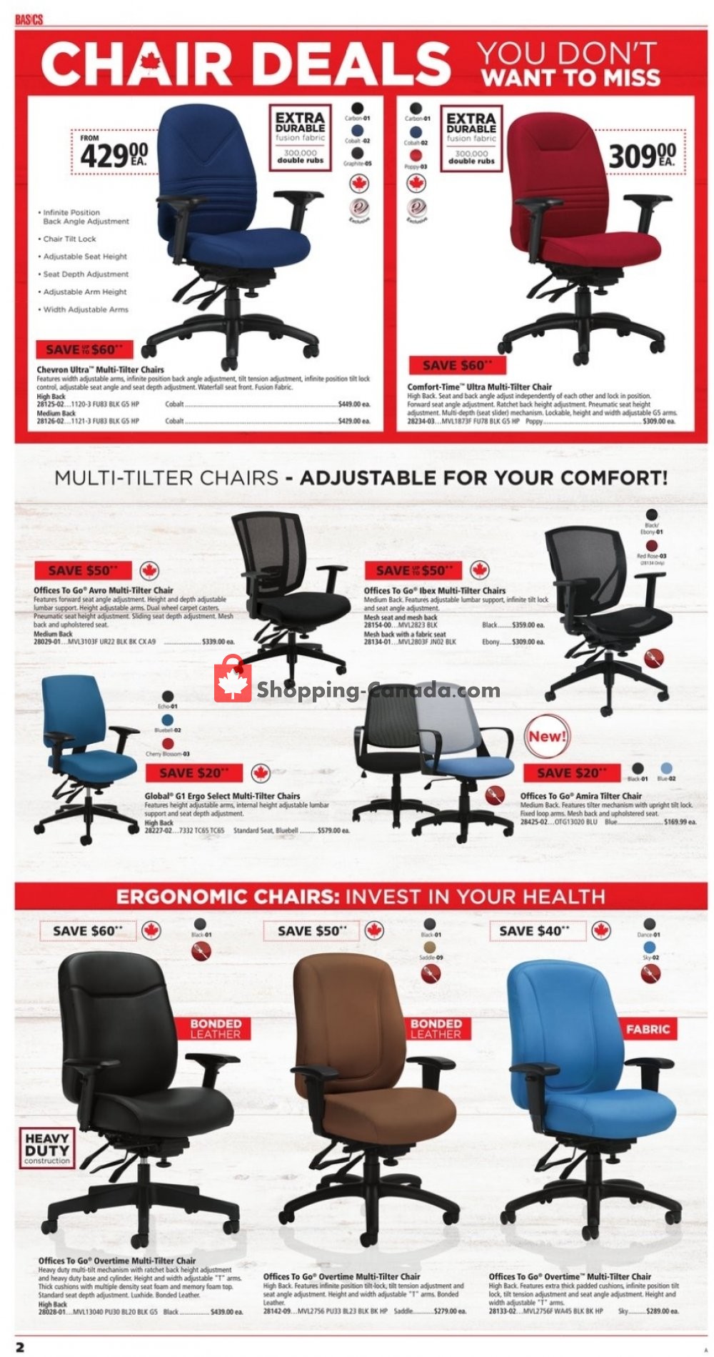 Basics Office Products flyer from Tuesday January 1, 2019 to Tuesday January 15, 2019 - page 2