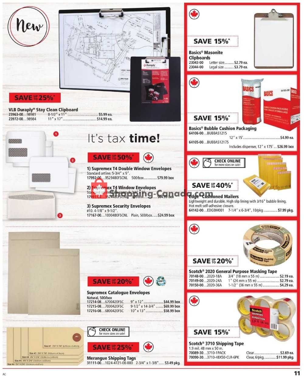 Basics Office Products flyer from Tuesday January 1, 2019 to Tuesday January 15, 2019 - page 11